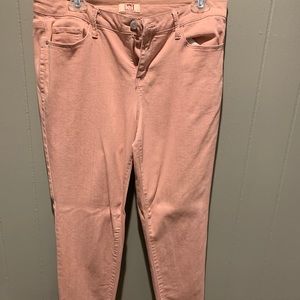 Peach Skinny Jeans